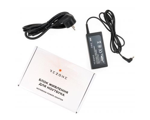 Блок живлення до ноутбуку Rezone ACER 65W 19V 3,42A 5.5*1.7 (RZPSAC65195517)