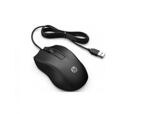 Мишка HP 100 USB Black (6VY96AA)
