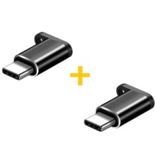 Перехідник MicroUSB to Type-C AC-012 2 pcs XoKo (XK-AC012-BK2)