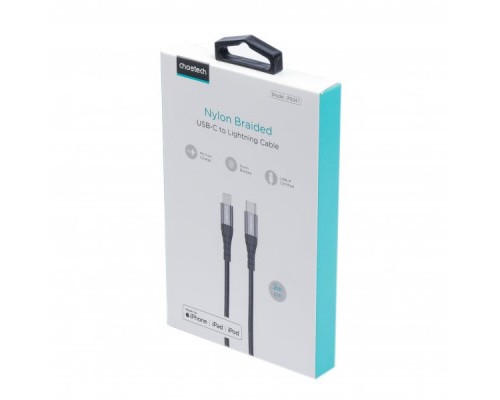 Дата кабель USB-C to Lightning 2.0m MFI Choetech (IP0041-BK)