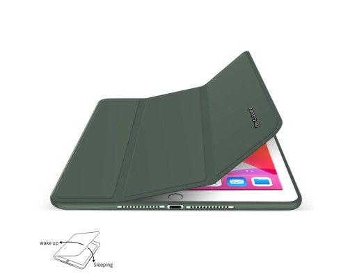 Чохол до планшета BeCover Tri Fold Soft TPU mount Apple Pencil Apple iPad 10.2 2019/2020/2021 Dark Green (706743)