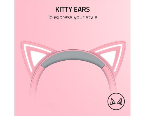 Навушники Razer Kraken Kitty V2 Quartz (RZ04-04730200-R3M1)