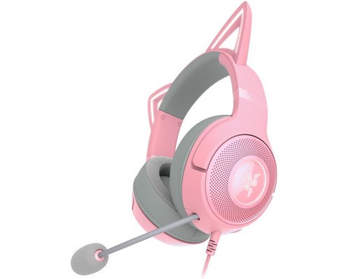 Навушники Razer Kraken Kitty V2 Quartz (RZ04-04730200-R3M1)
