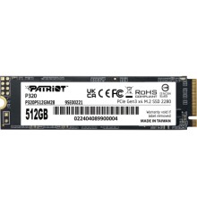 Накопичувач SSD M.2 2280 512GB Patriot (P320P512GM28)
