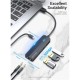 Концентратор Vention USB 3.0 to 3хUSB 3.0/2хTRS Audio/USB Micro 1.0m (CHIBF)