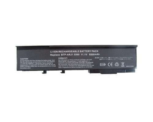 Акумулятор до ноутбука AlSoft Acer MS2180 5200mAh 6cell 11.1V Li-ion (A41248)