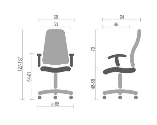 Крісло ігрове Аклас Хорнет PL RL Оранжевое (06155)