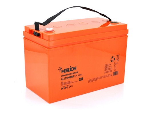 Батарея до ДБЖ Merlion 12V-100 Ah GEL (GL121000M8 GEL)