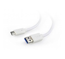Дата кабель USB 3.0 AM to Type-C 0.5m Cablexpert (CCP-USB3-AMCM-W-0.5M)