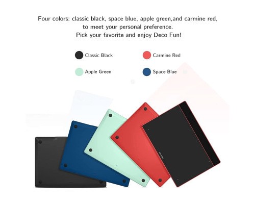 Графічний планшет XP-Pen Deco Fun Black (Deco Fun L_BK)