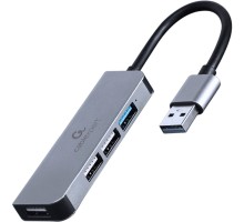Концентратор Cablexpert USB-A to 1 х USB 3.1 Gen1 (5 Gbps), 3 х USB 2.0 (UHB-U3P1U2P3-01)