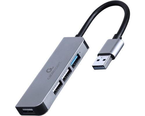 Концентратор Cablexpert USB-A to 1 х USB 3.1 Gen1 (5 Gbps), 3 х USB 2.0 (UHB-U3P1U2P3-01)