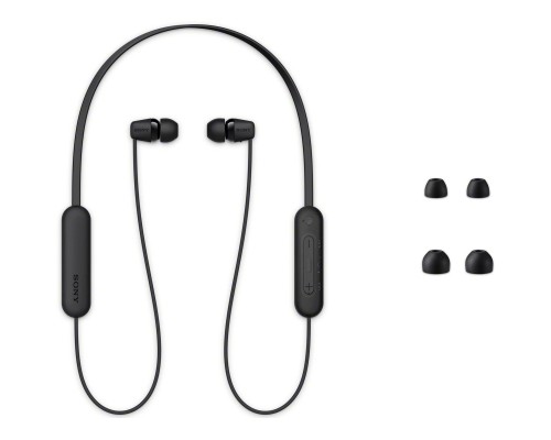 Навушники Sony WI-C100 Black (WIC100B.CE7)