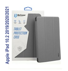 Чохол до планшета BeCover Tri Fold Soft TPU mount Apple Pencil Apple iPad 10.2 2019/2020/2021 Gray (706744)