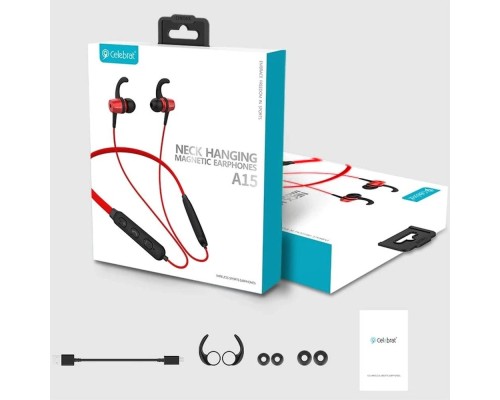 Навушники Celebrat A15 Red (1006649)