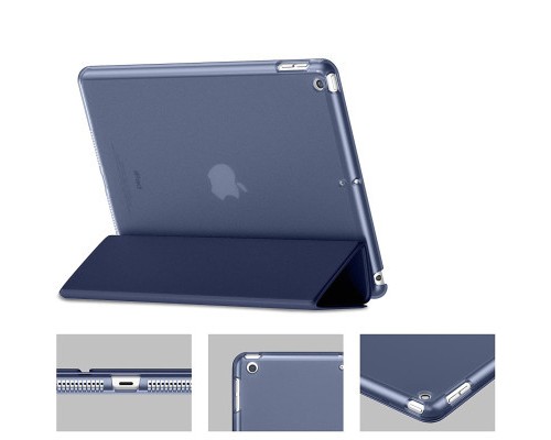 Чохол до планшета BeCover Tri Fold Hard Apple iPad 10.2 2019/2020/2021 Deep Blue (706865) (706865)