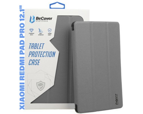 Чохол до планшета BeCover Smart Case Xiaomi Redmi Pad Pro 12.1'' Gray (711302)