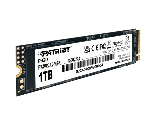 Накопичувач SSD M.2 2280 1TB Patriot (P320P1TBM28)