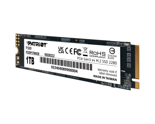 Накопичувач SSD M.2 2280 1TB Patriot (P320P1TBM28)