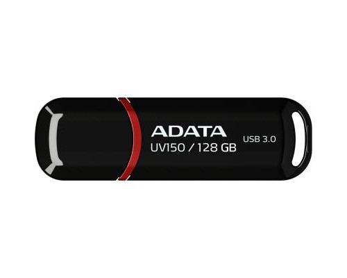 USB флеш накопичувач ADATA 128GB UV150 Black USB 3.0 (AUV150-128G-RBK)