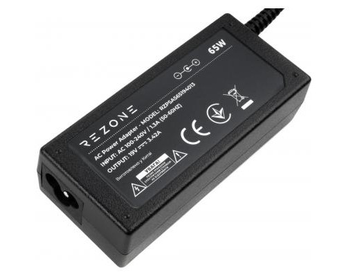 Блок живлення до ноутбуку Rezone ASUS 65W 19V 3,42A 4.0 *1.35 (RZPSAS65194013)