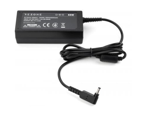 Блок живлення до ноутбуку Rezone ASUS 65W 19V 3,42A 4.0 *1.35 (RZPSAS65194013)