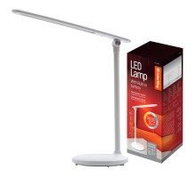 Настільна лампа ColorWay 4W with built-in battery 1800 mAh USB in/out 5V*1A, white (CW-DL02B-W)