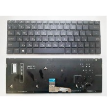 Клавіатура ноутбука ASUS UX333 синяя/подсв (A46108)