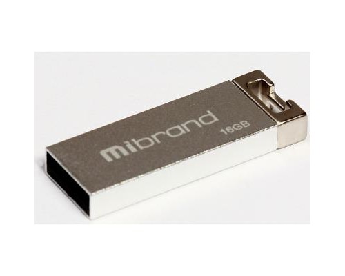 USB флеш накопичувач Mibrand 16GB Сhameleon Silver USB 2.0 (MI2.0/CH16U6S)