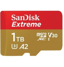Карта пам'яті SanDisk 1 TB microSDXC UHS-I U3 V30 A2 Extreme (SDSQXAV-1T00-GN6MN)