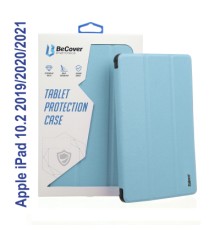 Чохол до планшета BeCover Tri Fold Soft TPU mount Apple Pencil Apple iPad 10.2 2019/2020/2021 Light Blue (706747)