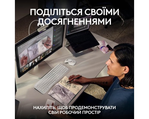 Веб-камера Logitech MX Brio 4K Graphite (960-001559)