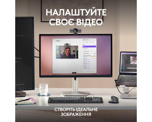 Веб-камера Logitech MX Brio 4K Graphite (960-001559)