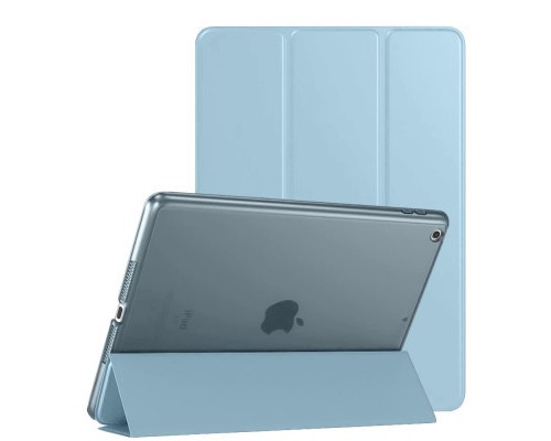 Чохол до планшета BeCover Tri Fold Hard Apple iPad 10.2 2019/2020/2021 Light Blue (711126)