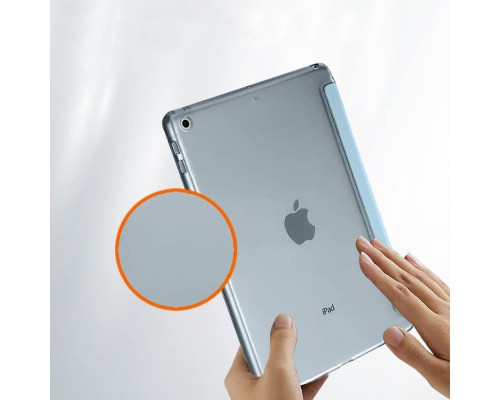 Чохол до планшета BeCover Tri Fold Hard Apple iPad 10.2 2019/2020/2021 Light Blue (711126)