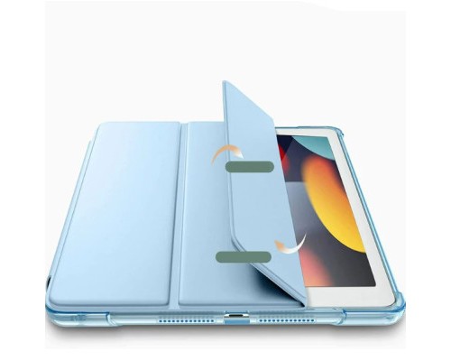Чохол до планшета BeCover Tri Fold Hard Apple iPad 10.2 2019/2020/2021 Light Blue (711126)