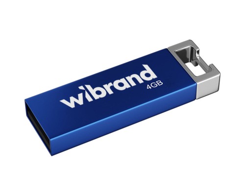 USB флеш накопичувач Wibrand 4GB Chameleon Blue USB 2.0 (WI2.0/CH4U6U)