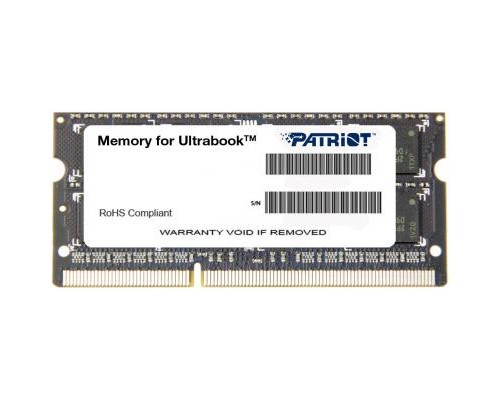 Модуль пам'яті для ноутбука SoDIMM DDR3L 8GB 1600 MHz Patriot (PSD38G1600L2S)