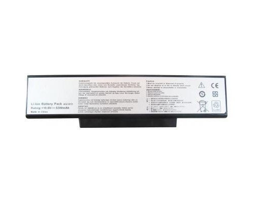 Акумулятор до ноутбука AlSoft Asus A32-K72 5200mAh 6cell 11.1V Li-ion (A41440)