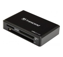 Зчитувач флеш-карт Transcend USB 3.1 Black (TS-RDF8K2)
