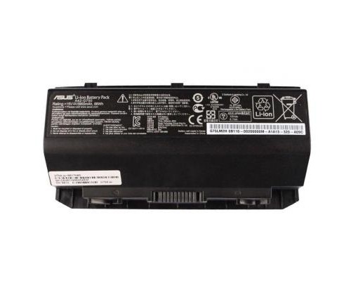 Акумулятор до ноутбука ASUS G750 A42-G750, 5900mAh (88Wh), 8cell, 15V, Li-ion, черная, (A47280)