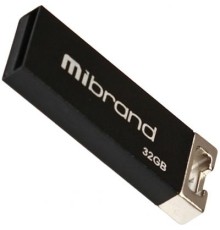 USB флеш накопичувач Mibrand 32GB Сhameleon Black USB 2.0 (MI2.0/CH32U6B)
