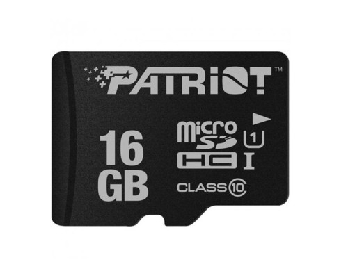 Карта пам'яті Patriot 16GB microSDHC class 10 UHS-I LX (PSF16GMDC10)