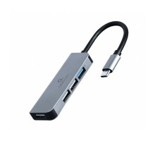 Концентратор Cablexpert USB-С to 1 х USB 3.1 Gen1 (5 Gbps), 3 х USB 2.0 (UHB-CM-U3P1U2P3-01)