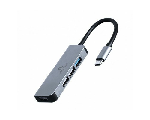 Концентратор Cablexpert USB-С to 1 х USB 3.1 Gen1 (5 Gbps), 3 х USB 2.0 (UHB-CM-U3P1U2P3-01)