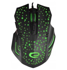 Мишка Esperanza MX212 Galaxy USB Black-Green (EGM212)
