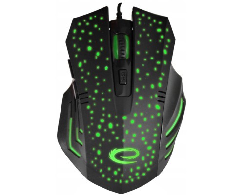 Мишка Esperanza MX212 Galaxy USB Black-Green (EGM212)
