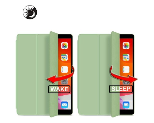 Чохол до планшета BeCover Tri Fold Soft TPU mount Apple Pencil Apple iPad 10.2 2019/2020/2021 Green (708457)