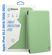 Чохол до планшета BeCover Tri Fold Soft TPU mount Apple Pencil Apple iPad 10.2 2019/2020/2021 Green (708457)