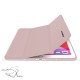 Чохол до планшета BeCover Tri Fold Soft TPU mount Apple Pencil Apple iPad 10.2 2019/2020/2021 Pink (706745)